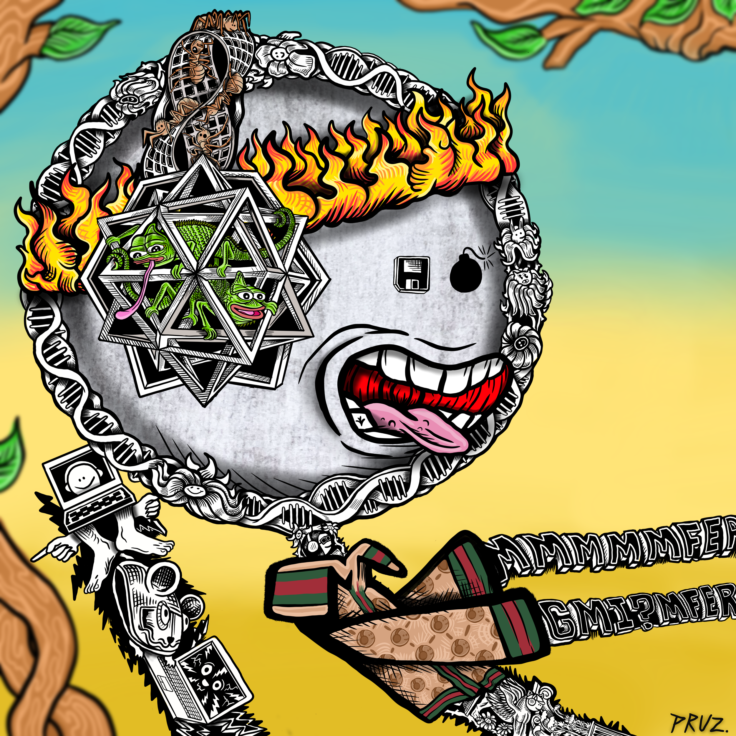 fine art mfer #2030